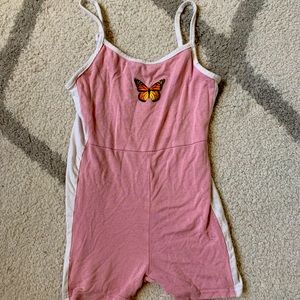 SHEIN girls M Butterfly Romper